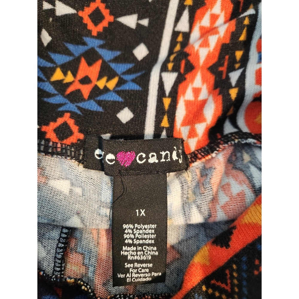 Boho Pants Womens 1X Beige‎  Retro Wide Leg Pull On Lounge Hippie Stretch - Picture 8 of 8